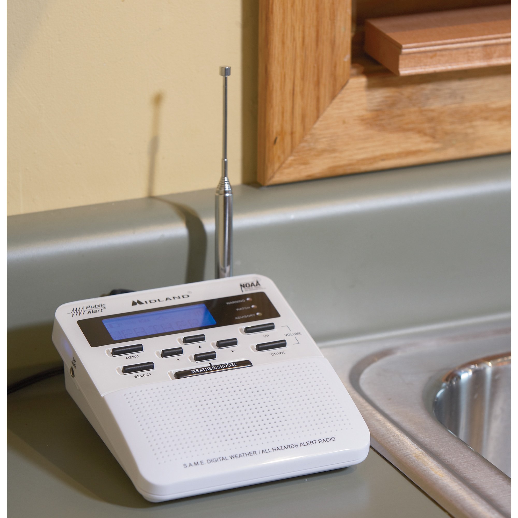 Midland Electronics NOAA Weather Radio, Model# WR-100